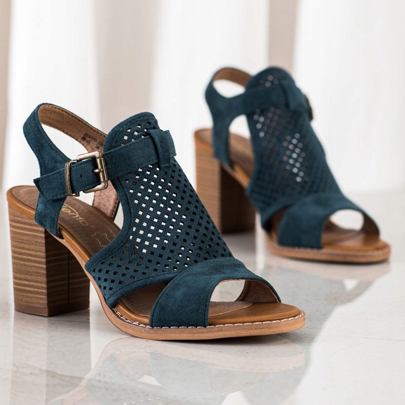 Evento Avoimet sandaalit keväällä monivärinen sininen vihreä 1