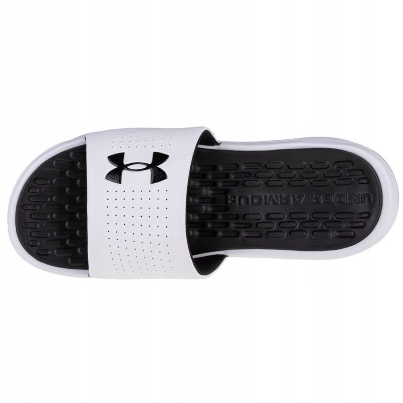 Under Armour Playmaker Fixed Slides M 3000061-102 valkoinen 2 Under Armour Playmaker Fixed Slides M 3000061-102 valkoinen 2