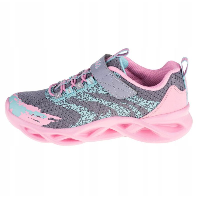 Skechers Twisty Brights W 302301L-GYPK Kengät vaaleanpunainen harmaa 1