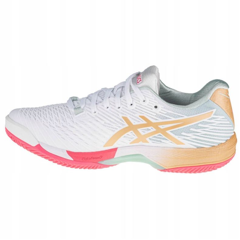 Kengät Asics Solution Speed ​​Ff 2 Clay LE W 1042A140-100 valkoinen 1