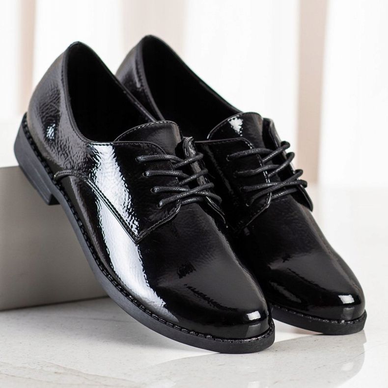 SHELOVET Klassiset nauhakengät musta 1