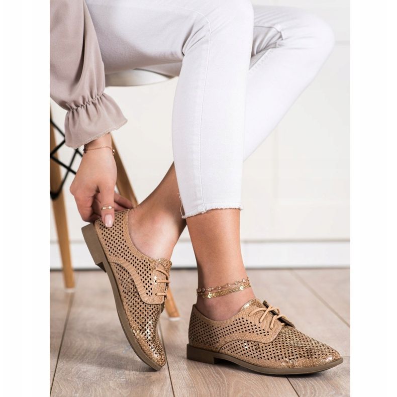 SHELOVET Avoimet kengät kevääseen ruskea monivärinen 1