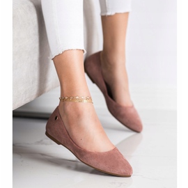 Klassiset Sergio Leone BL611 ballerinat vaaleanpunainen 1