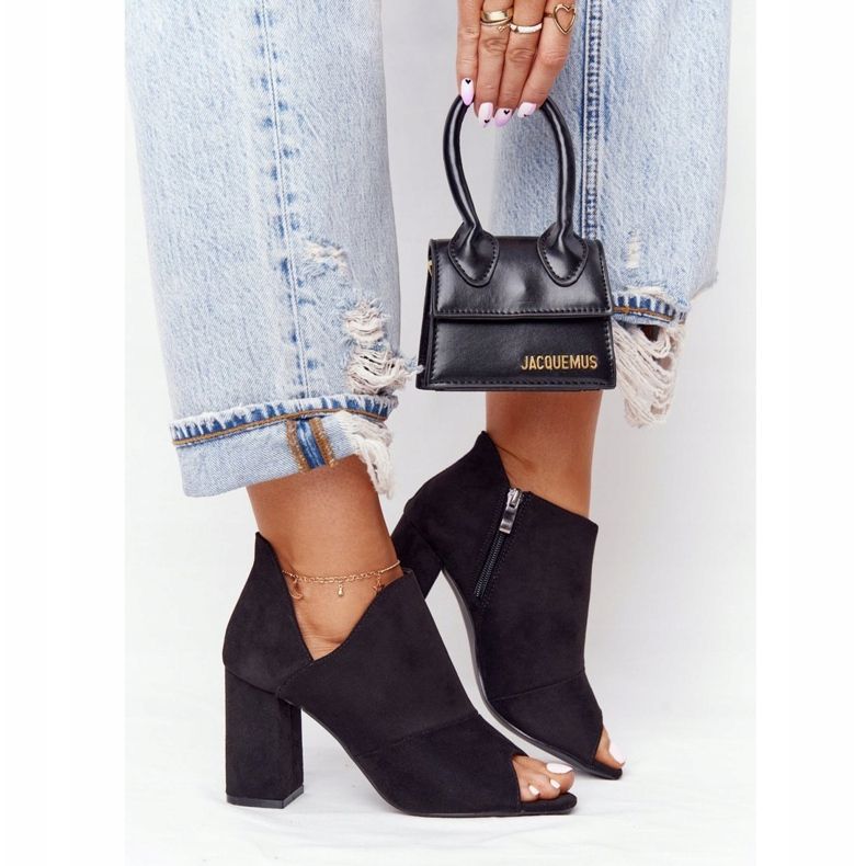 Kevät mokka saappaat postitse Vinceza 21-17095 musta 2