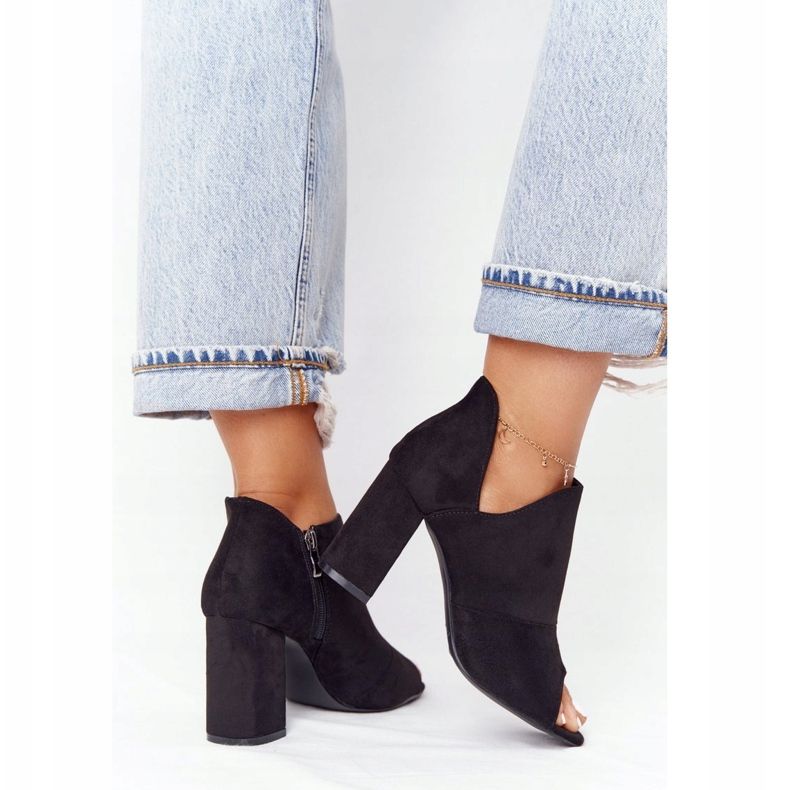 Kevät mokka saappaat postitse Vinceza 21-17095 musta 1