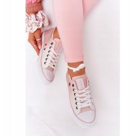 Naisten lenkkarit Big Star HH274127 Ombre Pink valkoinen vaaleanpunainen 2