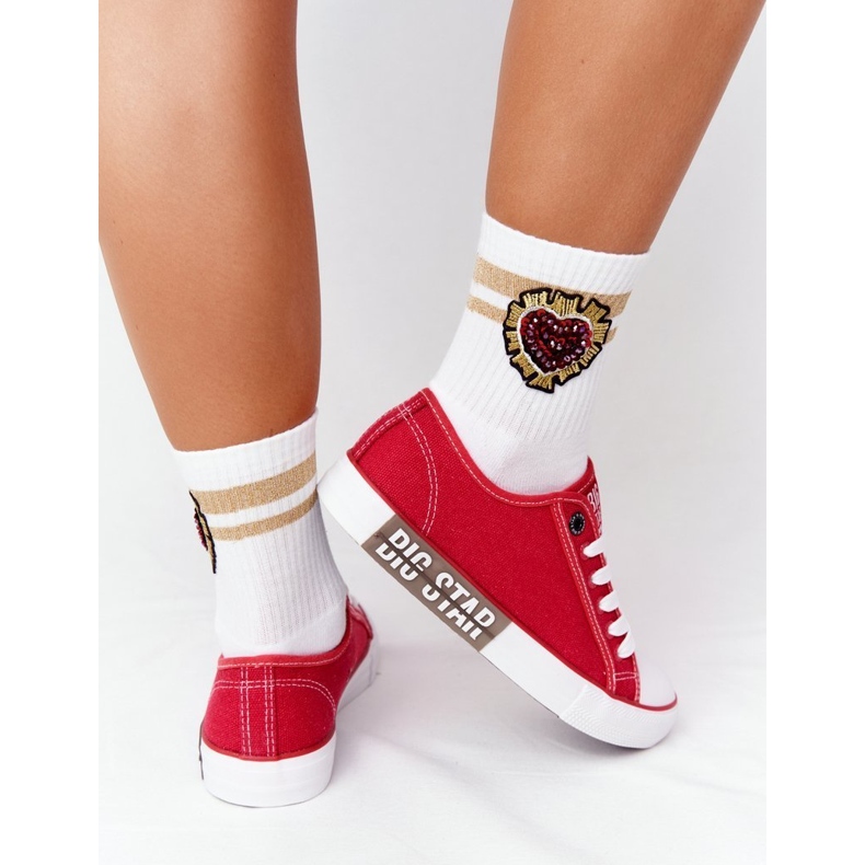 Naisten lenkkarit Big Star HH274115 Punainen 1