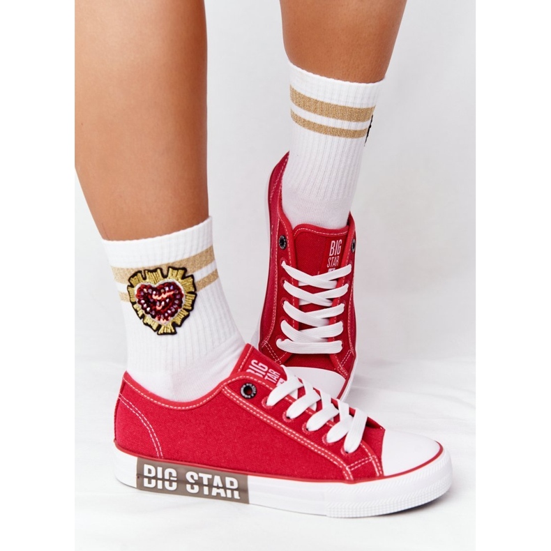 Naisten lenkkarit Big Star HH274115 Punainen 2