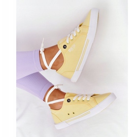 Naisten lenkkarit Big Star HH274062 Keltainen 1