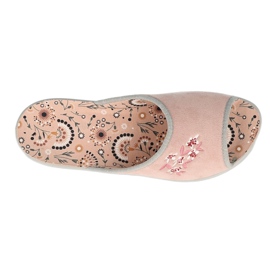 Befado naisten kengät kukka VIKI 254D126 vaaleanpunainen hopea harmaa 1