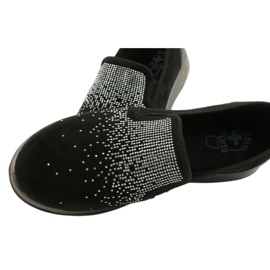 Befado naisten kengät 156D004 musta hopea 5