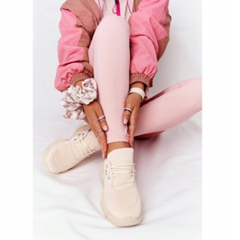 PS1 Naisten lenkkarit massiivipohjaisella kuplivalla beigellä 1