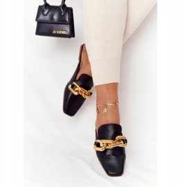 PS1 Musta Call On Me -tossut, joissa päälliset ja ketju kultainen 2