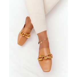 PS1 Tossut, joissa päälliset ja ketju Camel Call On Me ruskea kultainen 2 PS1 Tossut, joissa päälliset ja ketju Camel Call On Me ruskea kultainen 2