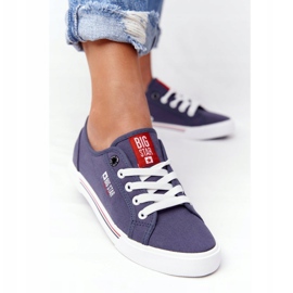 Naisten lenkkarit Big Star HH274063 Navy Blue tummansininen 1