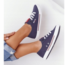 Naisten lenkkarit Big Star HH274063 Navy Blue tummansininen 2
