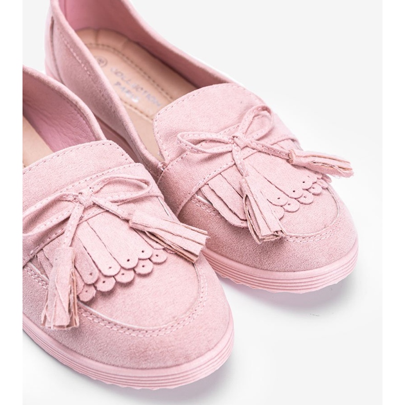 Vaaleanpunaiset Magdalena -leivonnaiset hapsuilla vaaleanpunainen 1