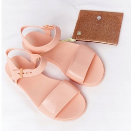 Tuoksuvat ympäristöystävälliset kumiset sandaalit ZAXY HH285123 Nude beige 1