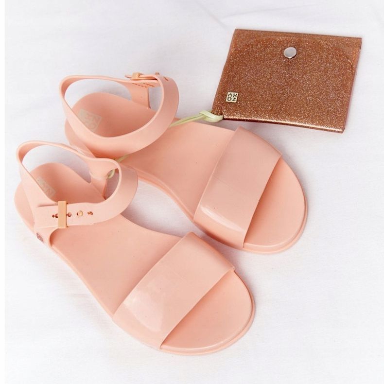 Tuoksuvat ympäristöystävälliset kumiset sandaalit ZAXY HH285123 Nude beige 1