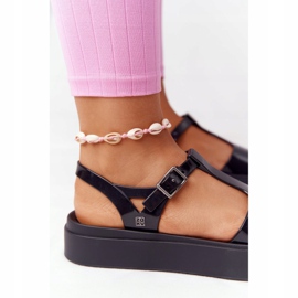 Tuoksuvat ympäristöystävälliset kumiset sandaalit ZAXY HH285116 musta 1