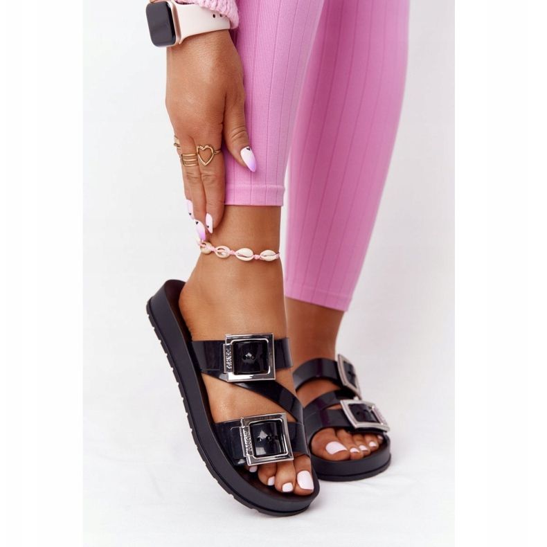 Tuoksuvat ympäristöystävälliset kumitossut ZAXY HH285109 musta 2