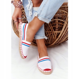 Tommy Big Star Espadrilles HH274486 Valkoinen punainen sininen 1