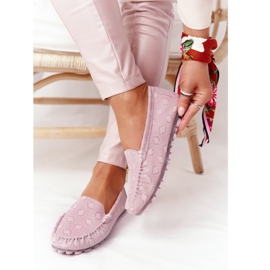 Rio Flore Ympäristöystävälliset Nahkaiset Loaferit Vaaleanpunainen 1