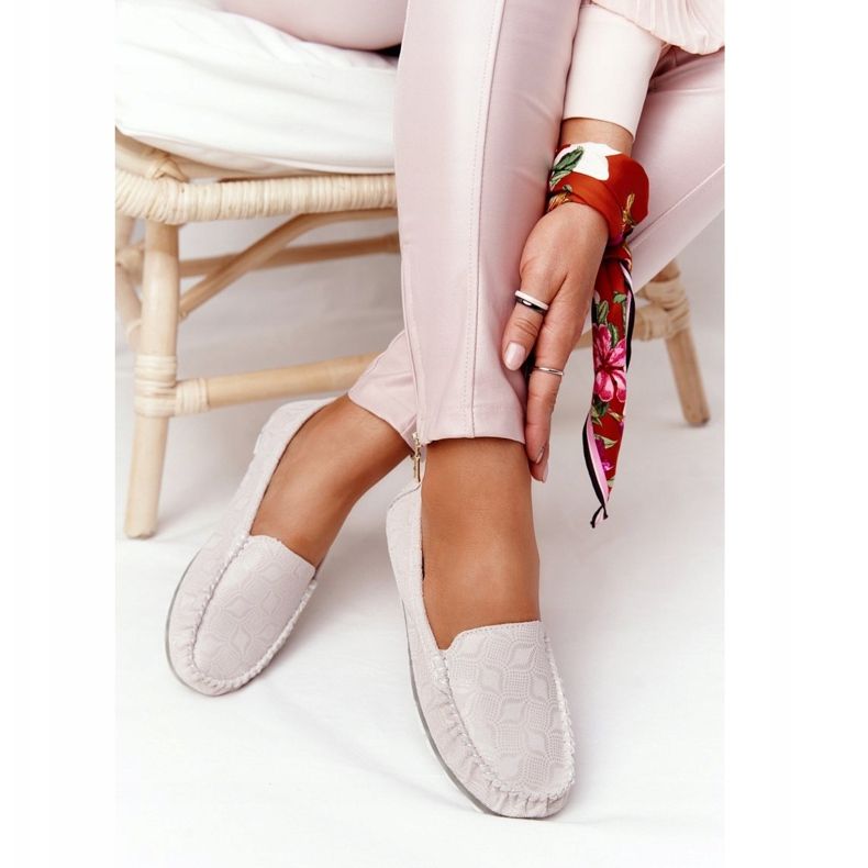 Rio Flore Ympäristöystävälliset nahkakengät Beige 2