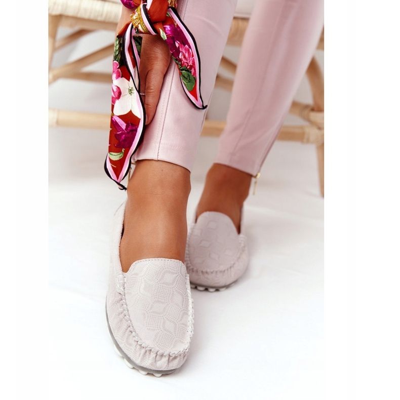 Rio Flore Ympäristöystävälliset nahkakengät Beige 1