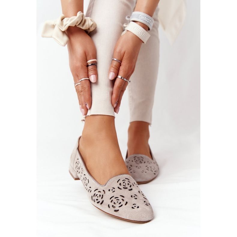 Avoimet Loaferit Sergio Leone BL627 Cappuccino beige 2