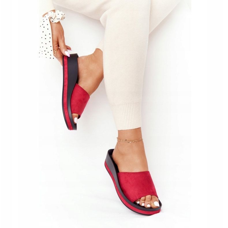 Tossut Wedge Vinceza 21-17113 Punainen musta 1