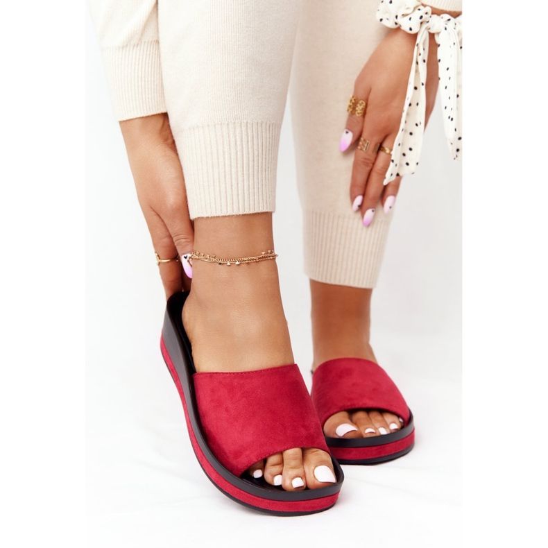 Tossut Wedge Vinceza 21-17113 Punainen musta 2