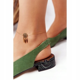 Maciejka-vihreät ballerinat 04482-09 1