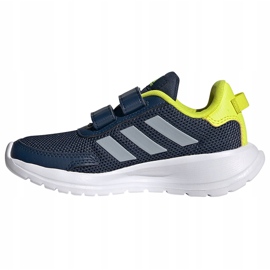 Adidas Tensaur Run C lasten kengät harmaa-vihreä FY9196 tummansininen 1