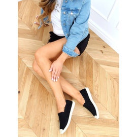 Musta naisten espadrillit 7105 Musta 2