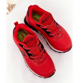 Lasten urheilukengät Memory Foam Big Star HH374173 Punainen 2