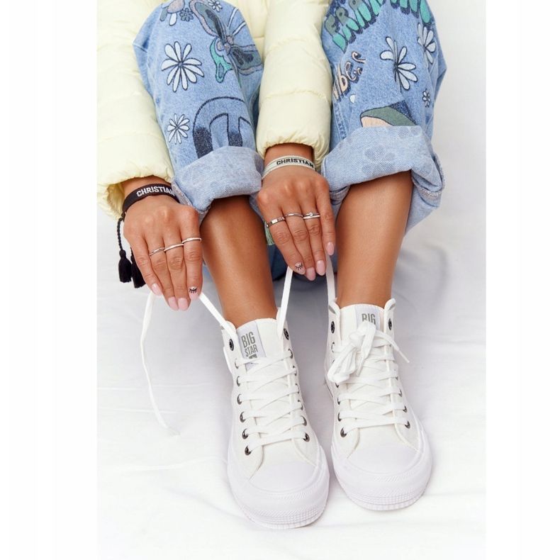 Naisten korkokengät Big Star HH274149 Valkoinen 1