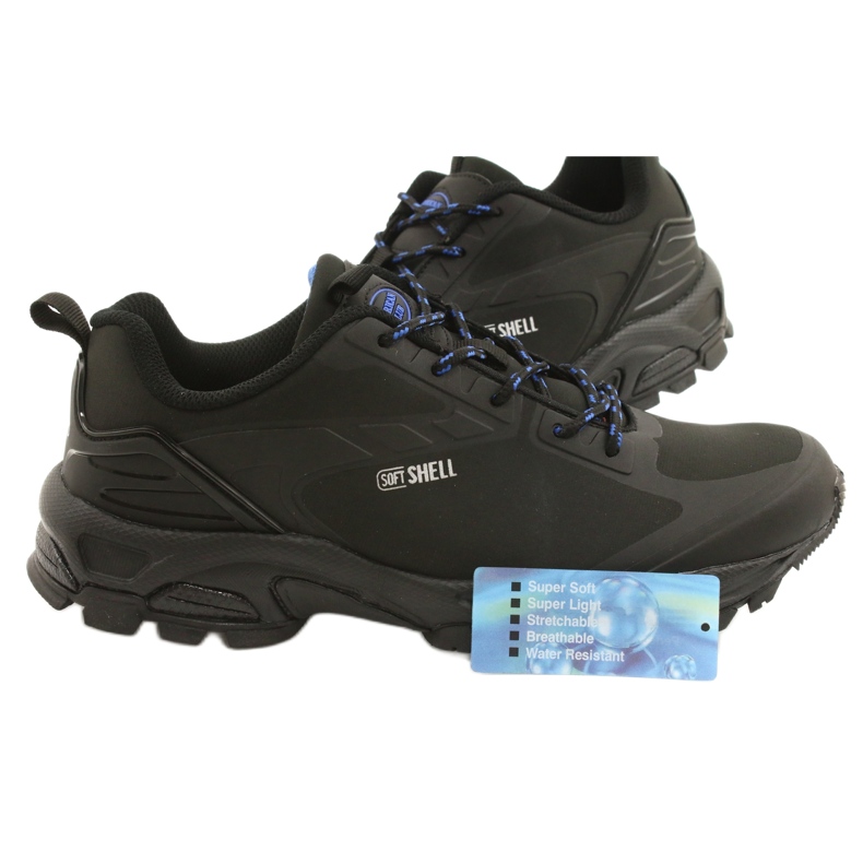 American Club Naisten urheilukengät Softshell vedenpitävä HL18 musta 4