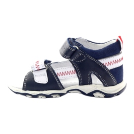 Velcro 81824 Navy/Red Bartek -nahka -sandaalit sininen 2
