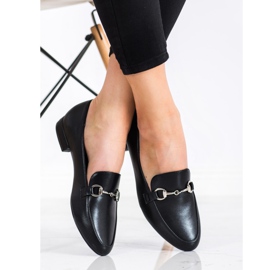 Sergio Leone Klassiset Loaferit Eco -nahalla musta 1