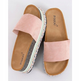 Vaaleanpunaiset korkkitossut LS015 Vaaleanpunainen 1