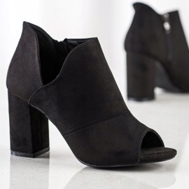 Spring Open Toe VINCEZA -kengät musta 1