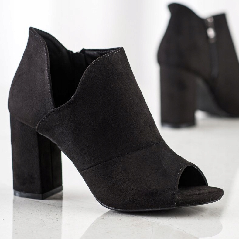 Spring Open Toe VINCEZA -kengät musta 1