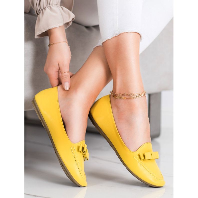 SHELOVET Keltaiset herrat Eco -nahalla keltainen 1