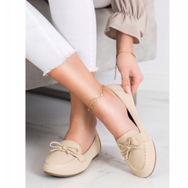 Diamantique Eco Nahka Loaferit beige 2