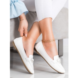 Diamantique Eco Nahka Loaferit valkoinen 1