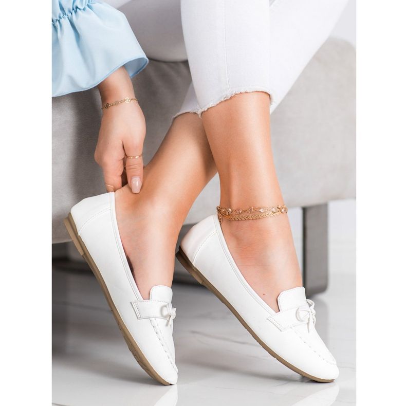 Diamantique Eco Nahka Loaferit valkoinen 1
