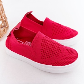 Lasten Slip-On Big Star HH374102 Fuchsia vaaleanpunainen 2