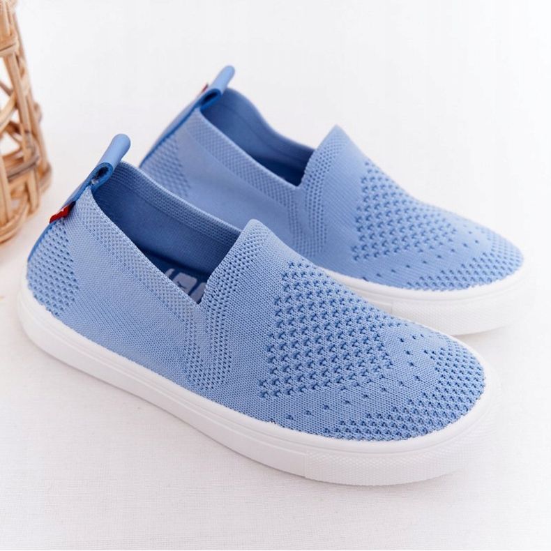 Lasten Slip-On Big Star HH374108 Blue Slip-On lenkkarit sininen 2