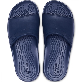 Crocs Classic Slide Kids -tossut lapsille 204981410 tummansininen 2